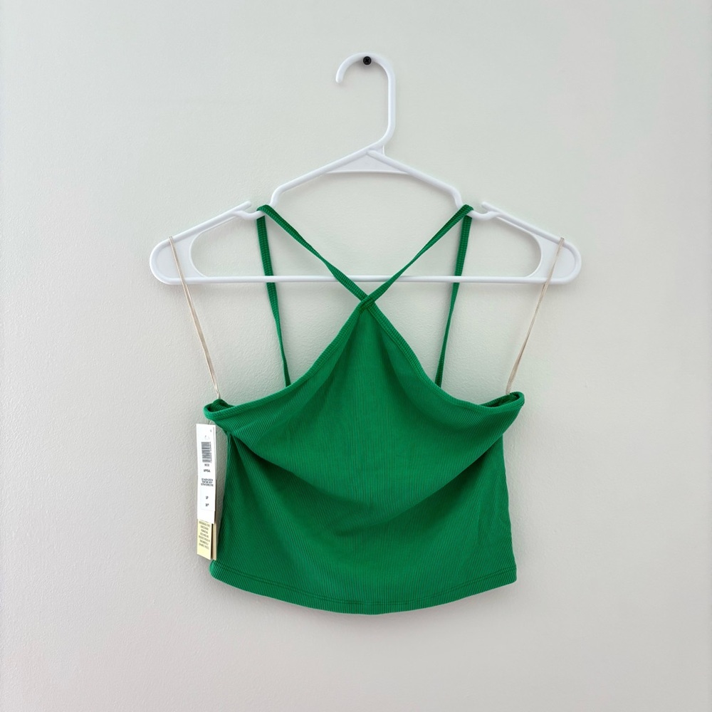 Aritzia Wilfred Free Appeal Tank Alien Green
